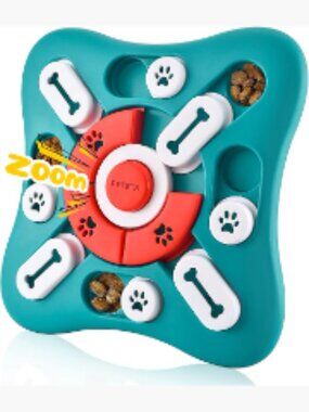 Dog Puzzle Toy, Treat Dispensing Enrichment for IQ Training and Slow Feeding